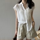夏季涼感翻領上衣