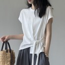 舒服棉質綁帶上衣