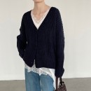 質感針織寬鬆外套