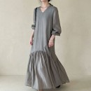 唯美設計感天絲洋裝