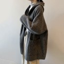 質感毛料連帽外套