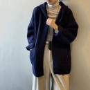 質感毛料連帽外套