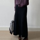 唯美顯瘦針織長裙