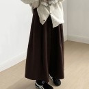 質感鬆緊氣球款寬褲