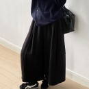 質感鬆緊氣球款寬褲