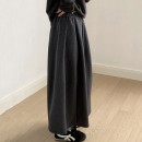 質感鬆緊氣球款寬褲